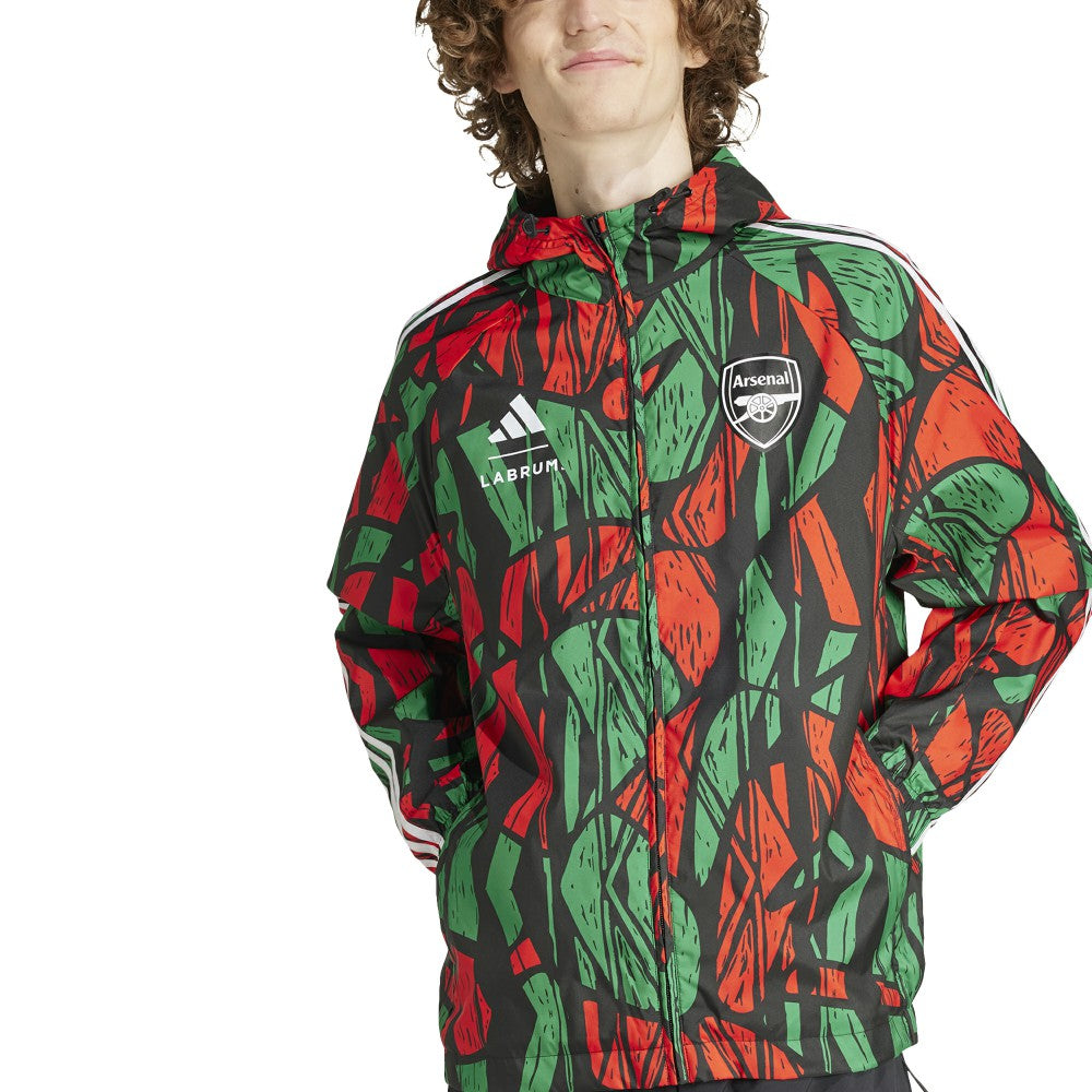 Arsenal x Labrum London 2024/25 Seasonal Full-Zip Hoodie Windbreaker / Soccer Online