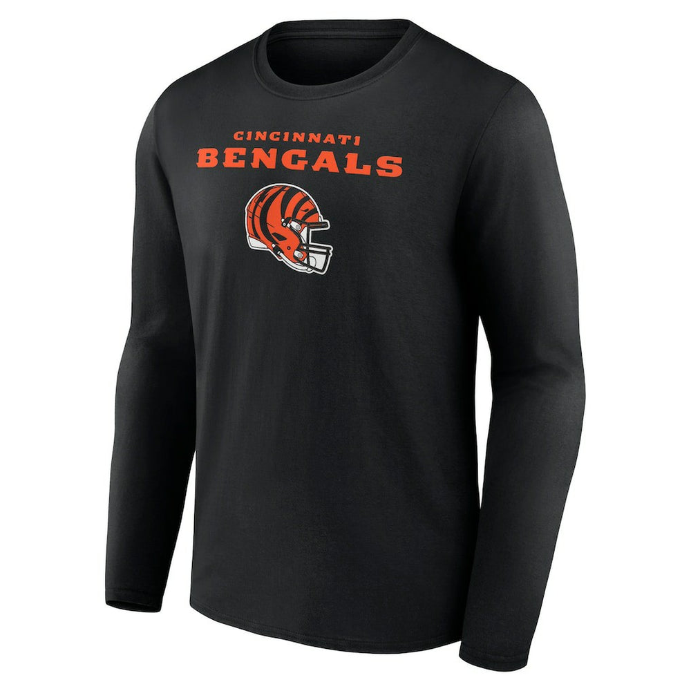 NFL Cincinnati Bengals Cam Taylor-Britt  Team Wordmark Player Name & Number Long Sleeve T-Shirt