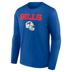 NFL Buffalo Bills Damar Hamlin  Team Wordmark Player Name & Number Long Sleeve T-Shirt