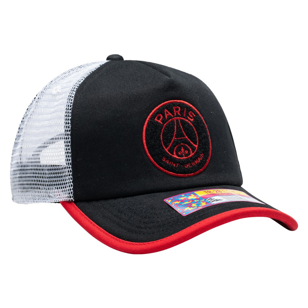 Paris Saint-Germain Unisex Strike One8th Trucker Adjustable Hat  / Soccer Outlet