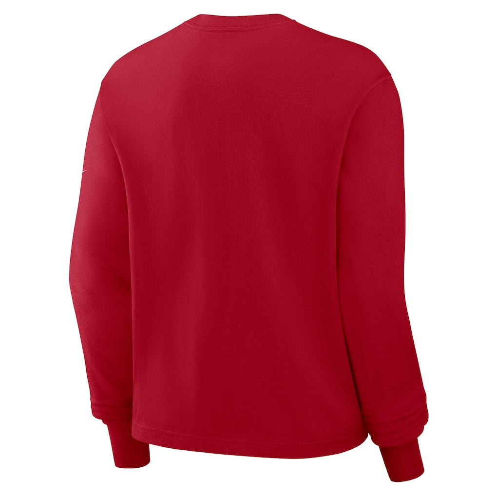 NFL San Francisco 49ers Women's Boxy Long Sleeve T-Shirt