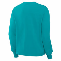 NFL Miami Dolphins Women's Boxy Long Sleeve T-Shirt