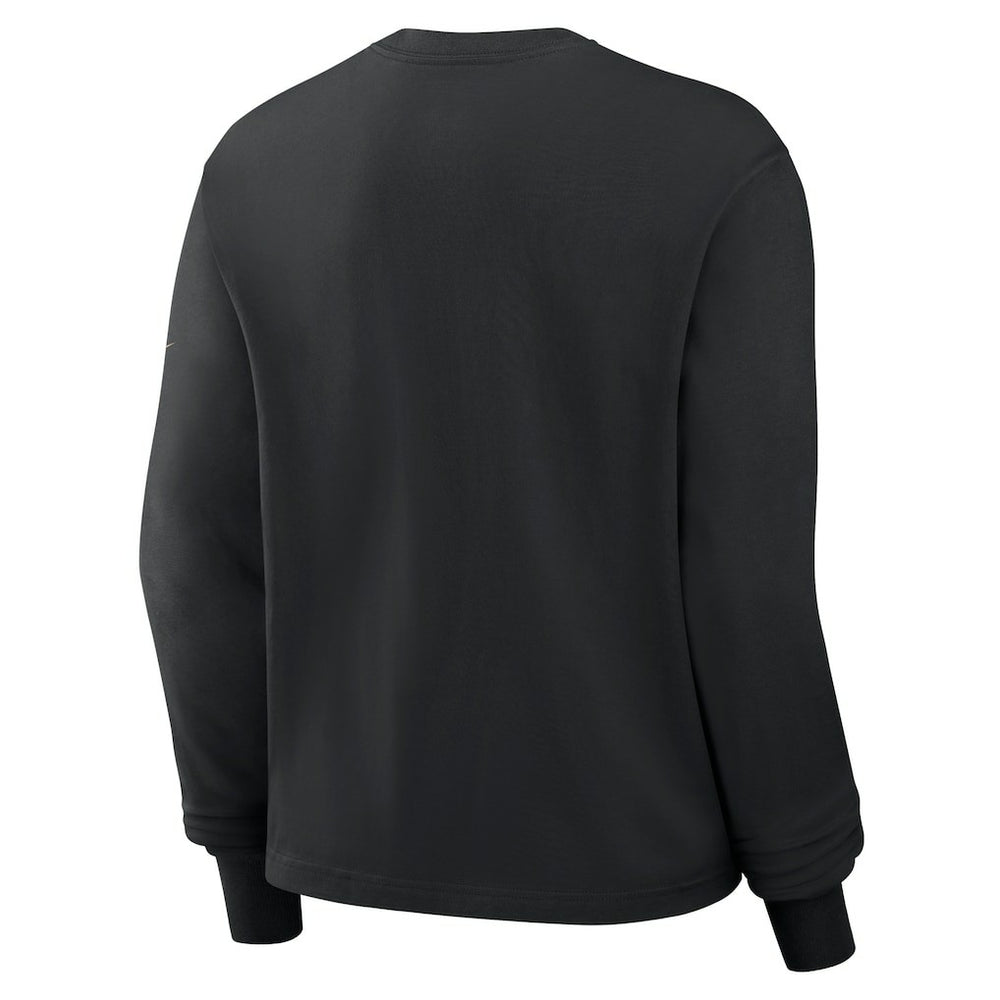 NFL New Orleans Saints Women's Boxy Long Sleeve T-Shirt