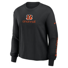NFL Cincinnati Bengals Women's Boxy Long Sleeve T-Shirt