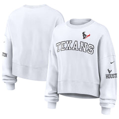 NFL Houston Texans Women's Oversized Pullover Sweatshirt