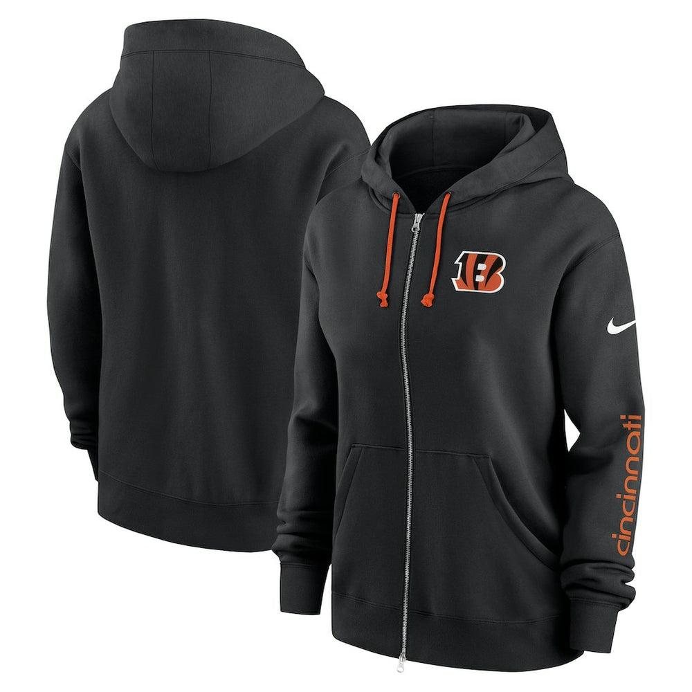NFL Cincinnati Bengals Women's Phoenix Full-Zip Hoodie