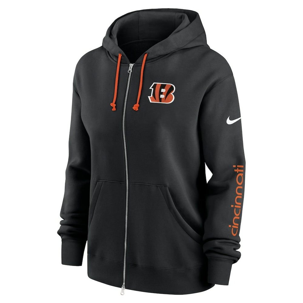 NFL Cincinnati Bengals Women's Phoenix Full-Zip Hoodie