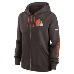 NFL Cleveland Browns Women's Phoenix Full-Zip Hoodie