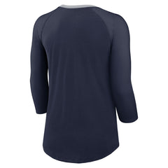 NFL Seattle Seahawks Women's 3/4 Sleeve Raglan Fashion Top