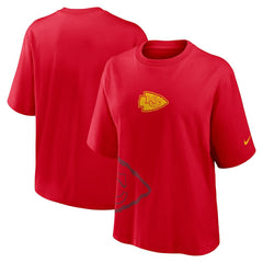 NFL Kansas City Chiefs Women's Boxy T-Shirt