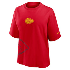 NFL Kansas City Chiefs Women's Boxy T-Shirt