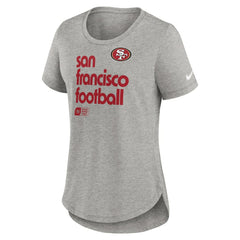 NFL San Francisco 49ers Women's Team Shout-Out Tri-Blend T-Shirt