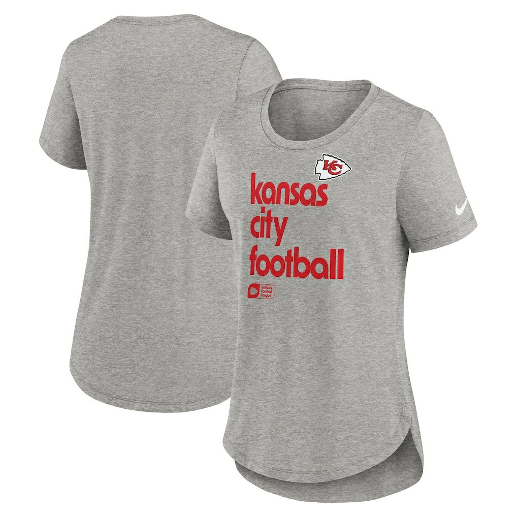 NFL Kansas City Chiefs Women's Team Shout-Out Tri-Blend T-Shirt