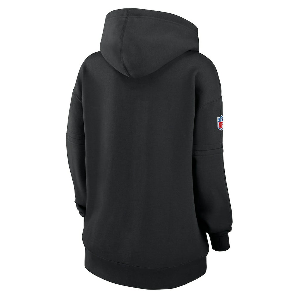 NFL New York Jets Women's 2024 NFL Crucial Catch Club Pullover Hoodie