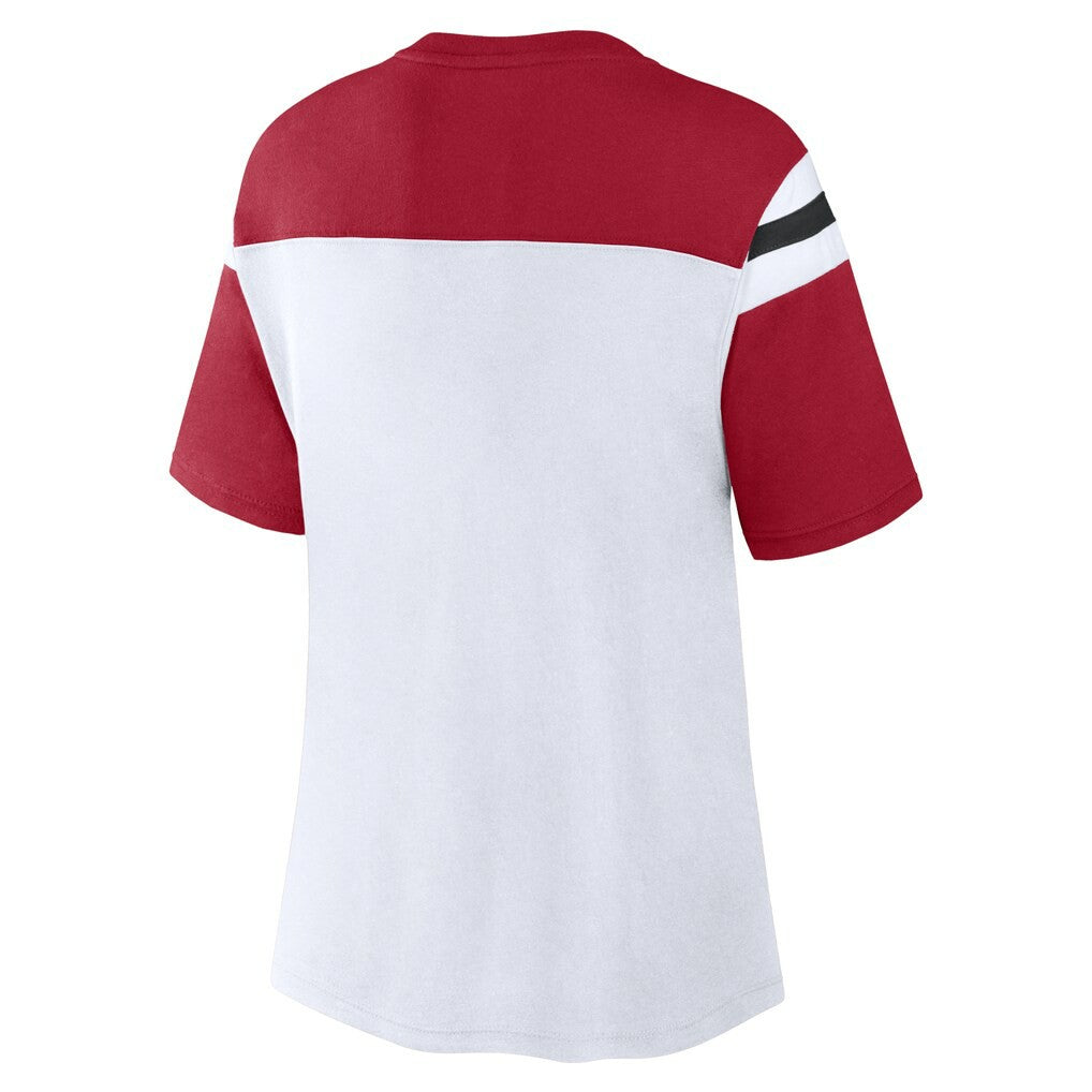NFL San Francisco 49ers Women's Cheer Chant Fashion Crop Top