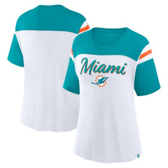 NFL Miami Dolphins Women's Cheer Chant Fashion Crop Top