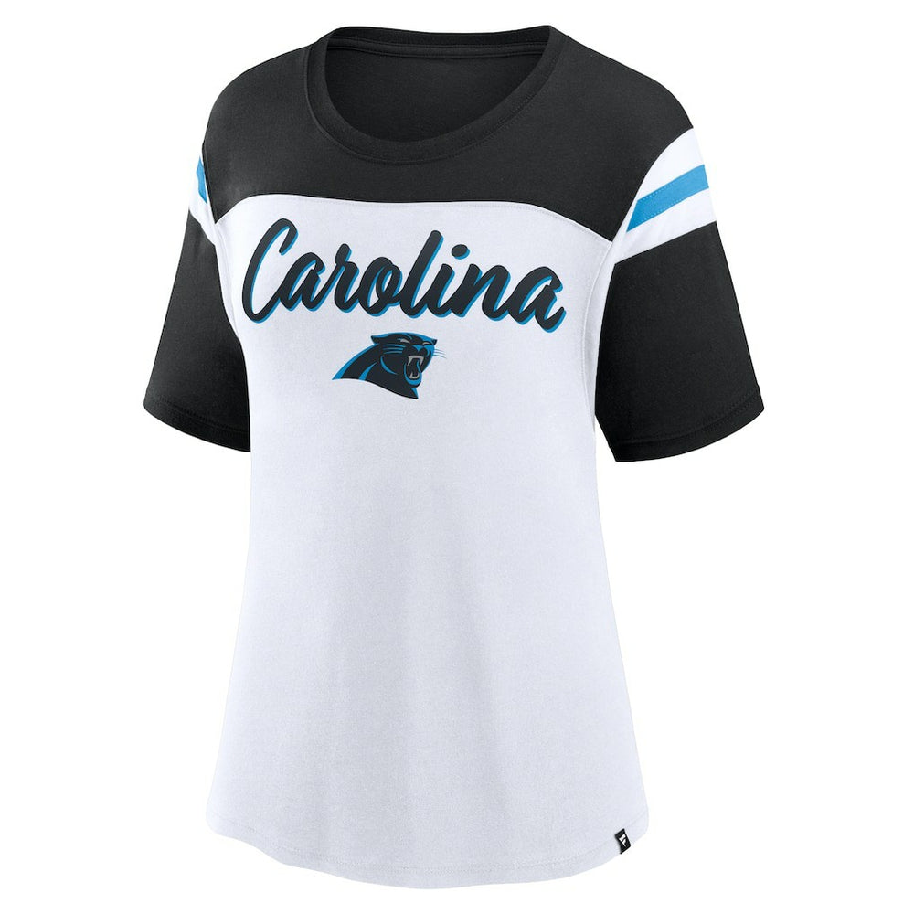 NFL Carolina Panthers Women's Cheer Chant Fashion Crop Top
