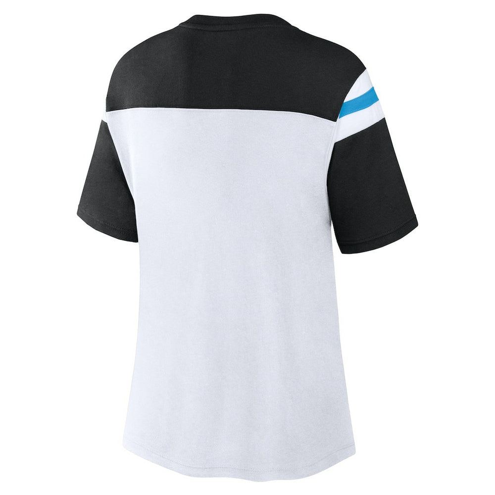 NFL Carolina Panthers Women's Cheer Chant Fashion Crop Top