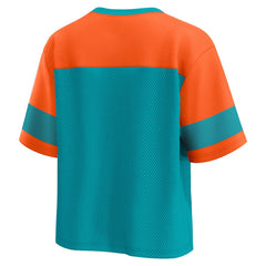 NFL Miami Dolphins Women's Homeschool Jersey Poly V-Neck
Fashion Top