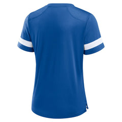 NFL Indianapolis Colts Women's Play Script Lace-Up T-Shirt