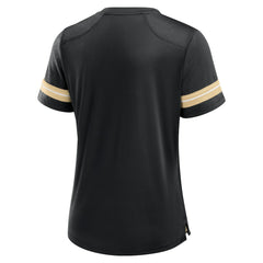 NFL New Orleans Saints Women's Play Script Lace-Up T-Shirt