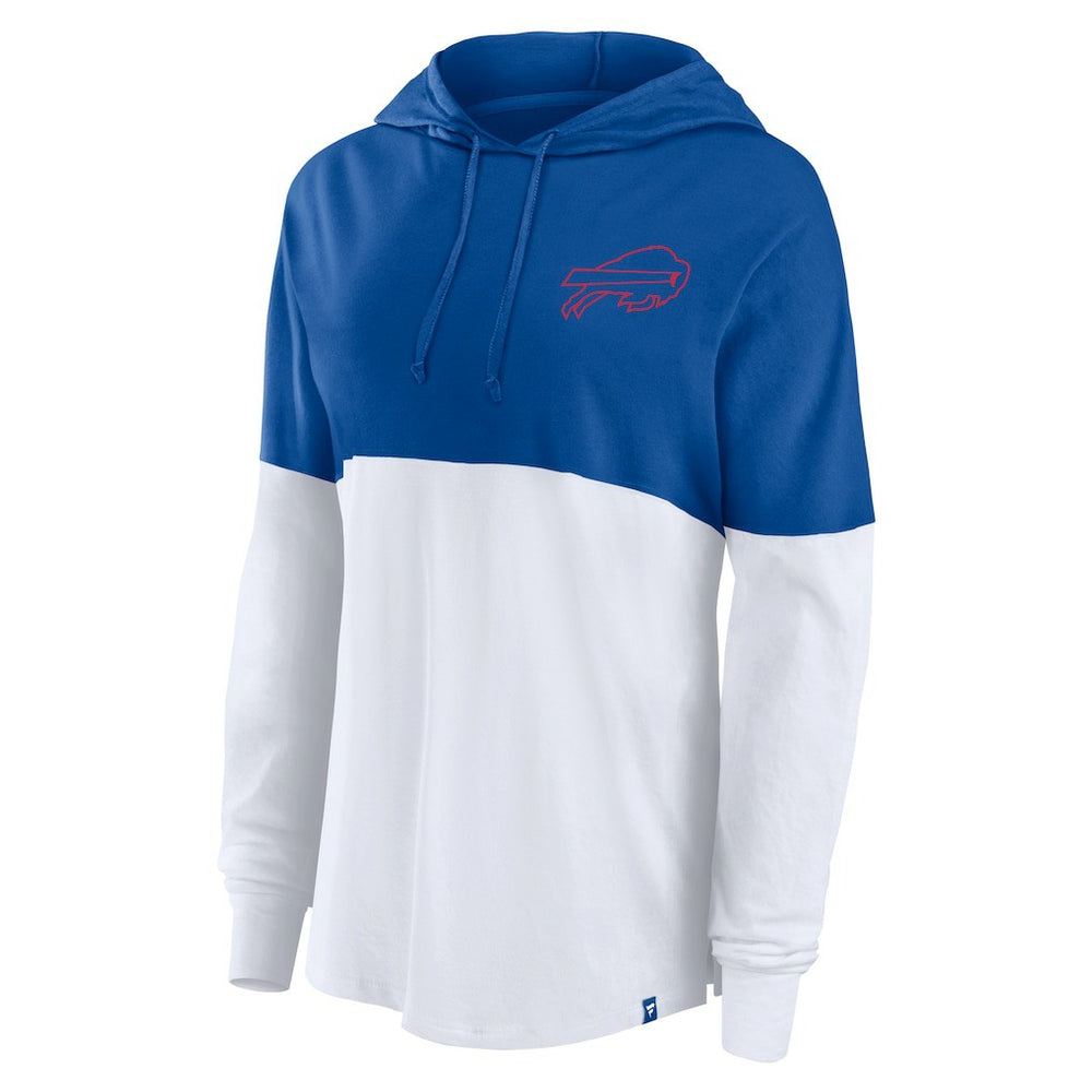NFL Buffalo Bills Women's Backup Option Long Sleeve Hoodie T-Shirt