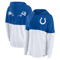 NFL Indianapolis Colts Women's Backup Option Long Sleeve Hoodie T-Shirt