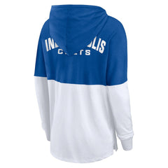 NFL Indianapolis Colts Women's Backup Option Long Sleeve Hoodie T-Shirt