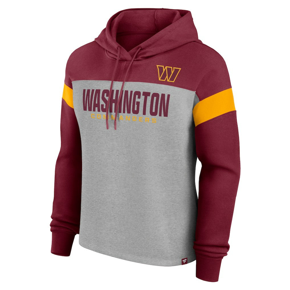 NFL Washington Commanders Women's Bold Play Call Pullover Hoodie