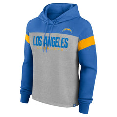 NFL Los Angeles Chargers Women's Bold Play Call Pullover Hoodie