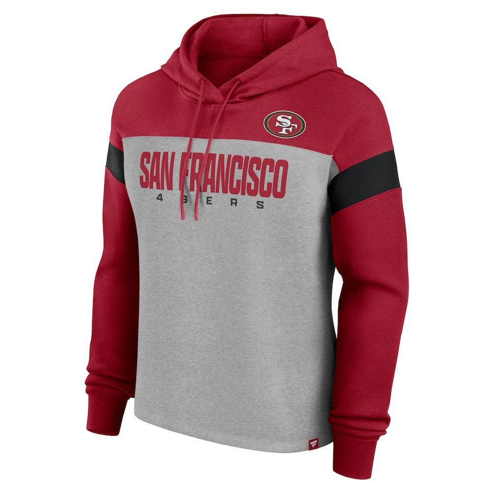 NFL San Francisco 49ers Women's Bold Play Call Pullover Hoodie