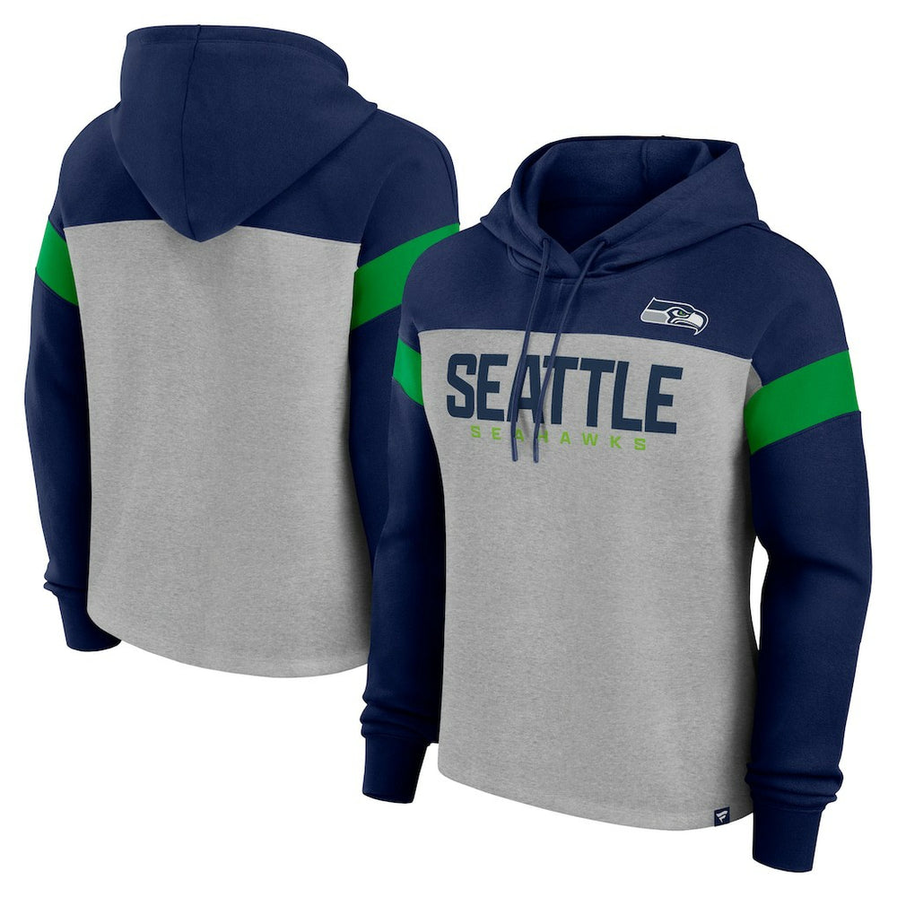 NFL Seattle Seahawks Women's Bold Play Call Pullover Hoodie