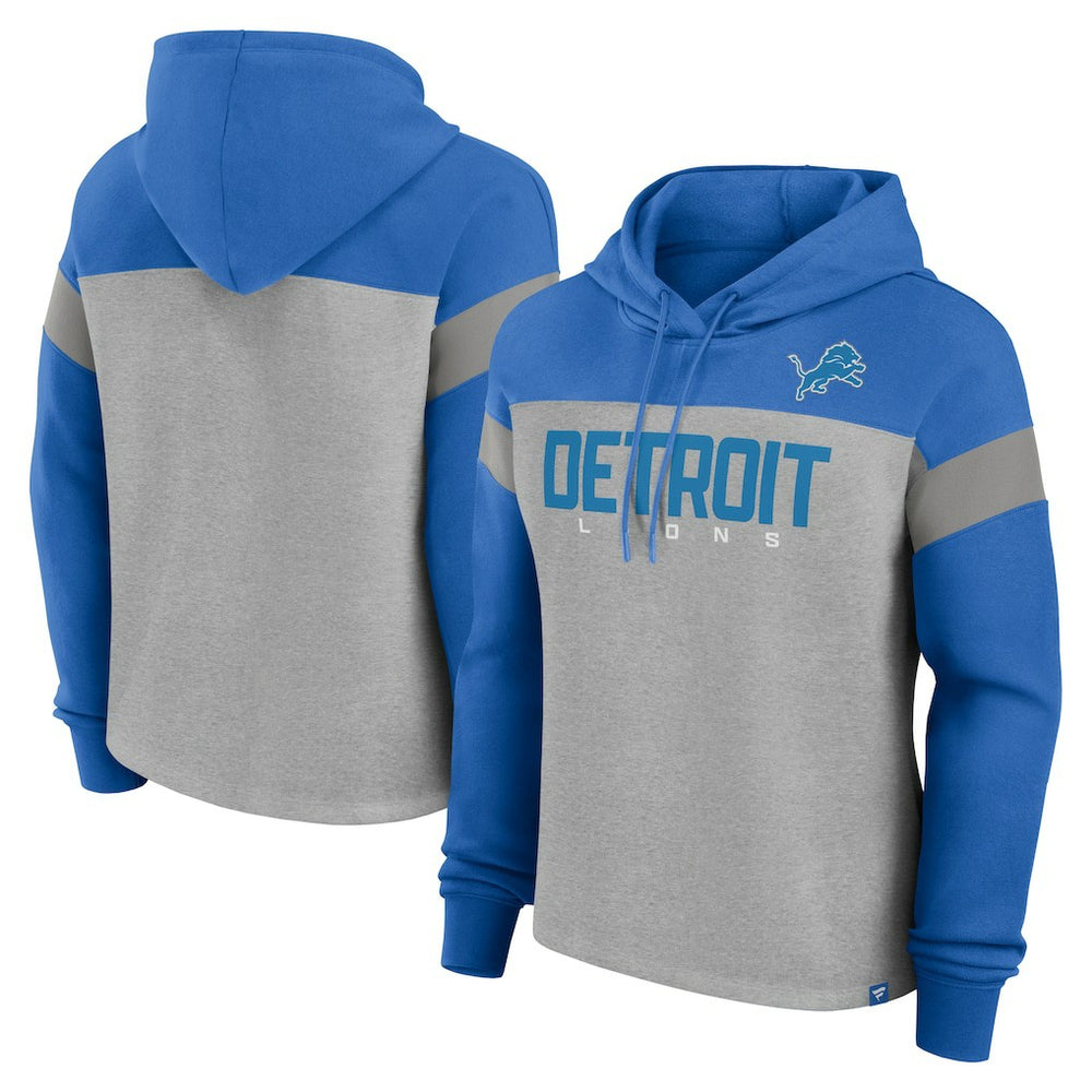 NFL Detroit Lions Women's Bold Play Call Pullover Hoodie