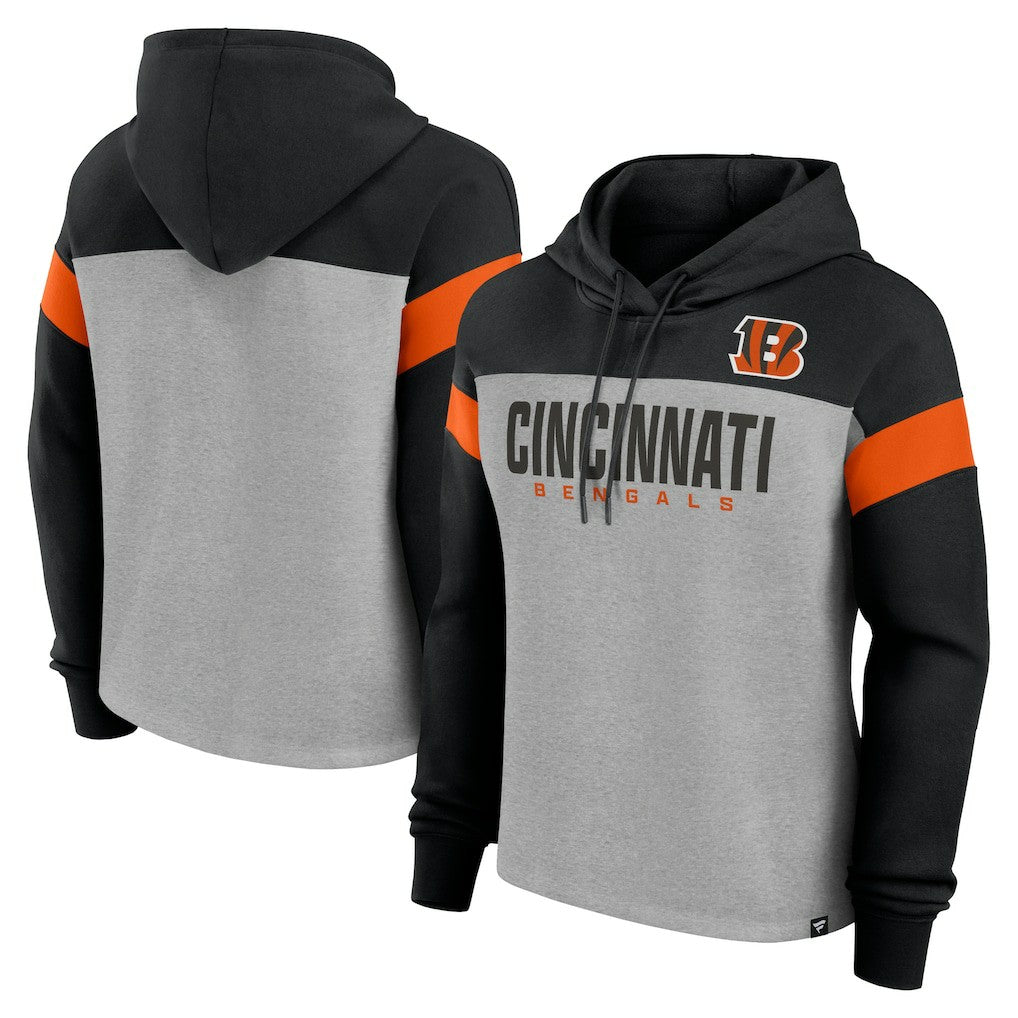 NFL Cincinnati Bengals Women's Bold Play Call Pullover Hoodie