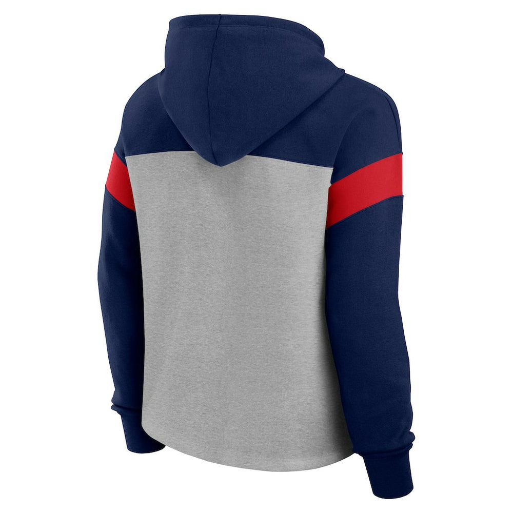 NFL New England Patriots Women's Bold Play Call Pullover Hoodie