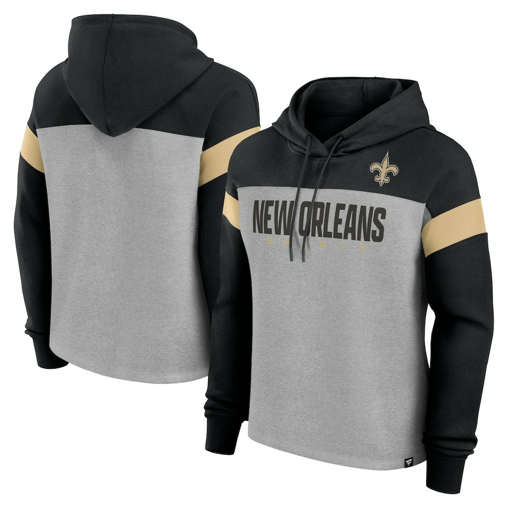 NFL New Orleans Saints Women's Bold Play Call Pullover Hoodie