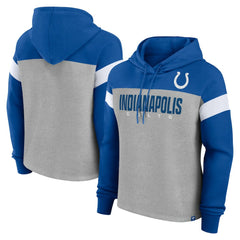 NFL Indianapolis Colts Women's Bold Play Call Pullover Hoodie