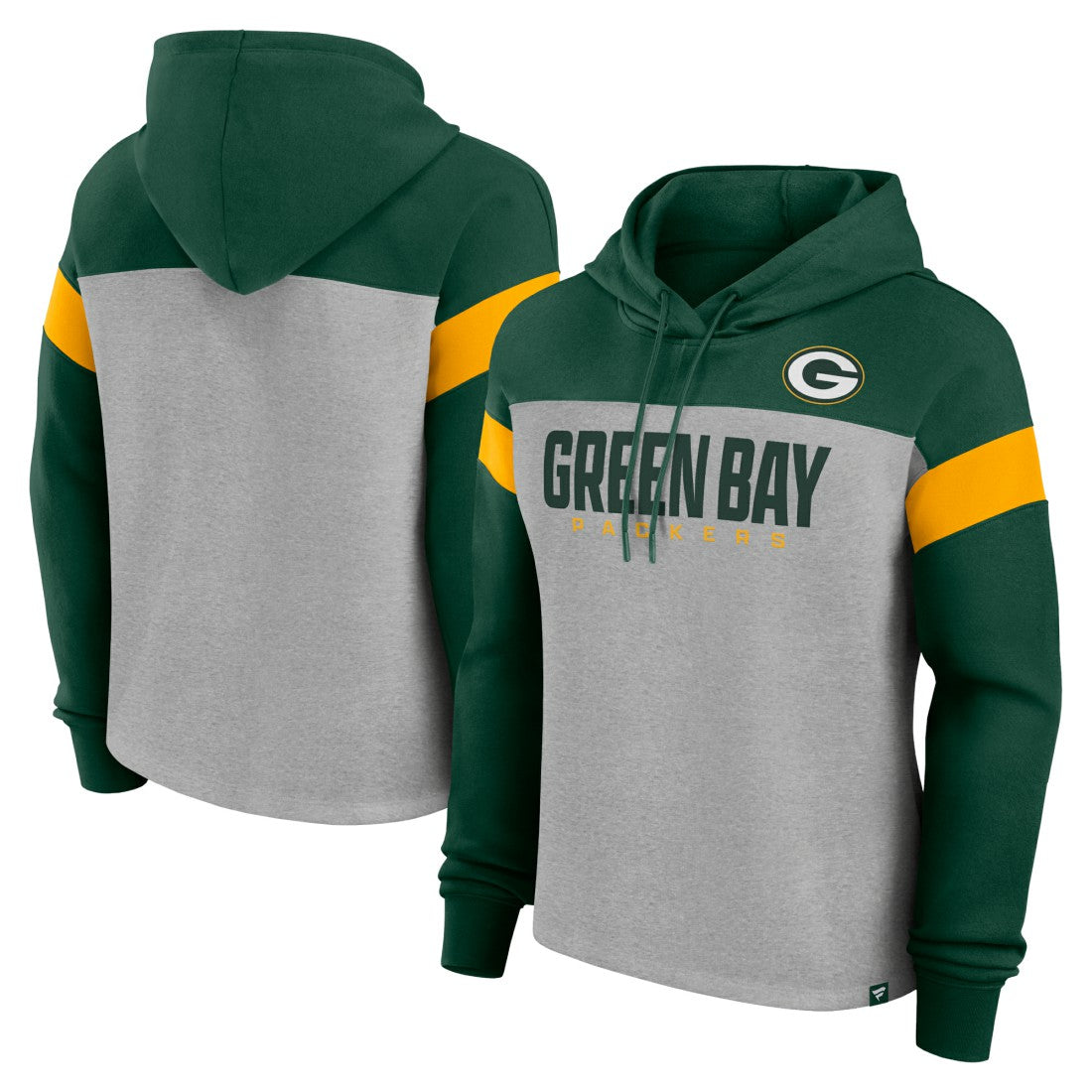 NFL Green Bay Packers Women's Bold Play Call Pullover Hoodie