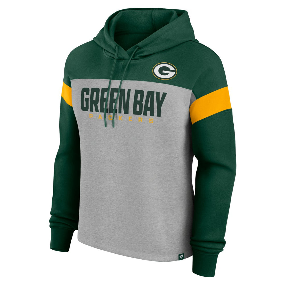 NFL Green Bay Packers Women's Bold Play Call Pullover Hoodie