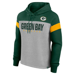 NFL Green Bay Packers Women's Bold Play Call Pullover Hoodie