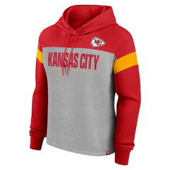 NFL Kansas City Chiefs Women's Bold Play Call Pullover Hoodie