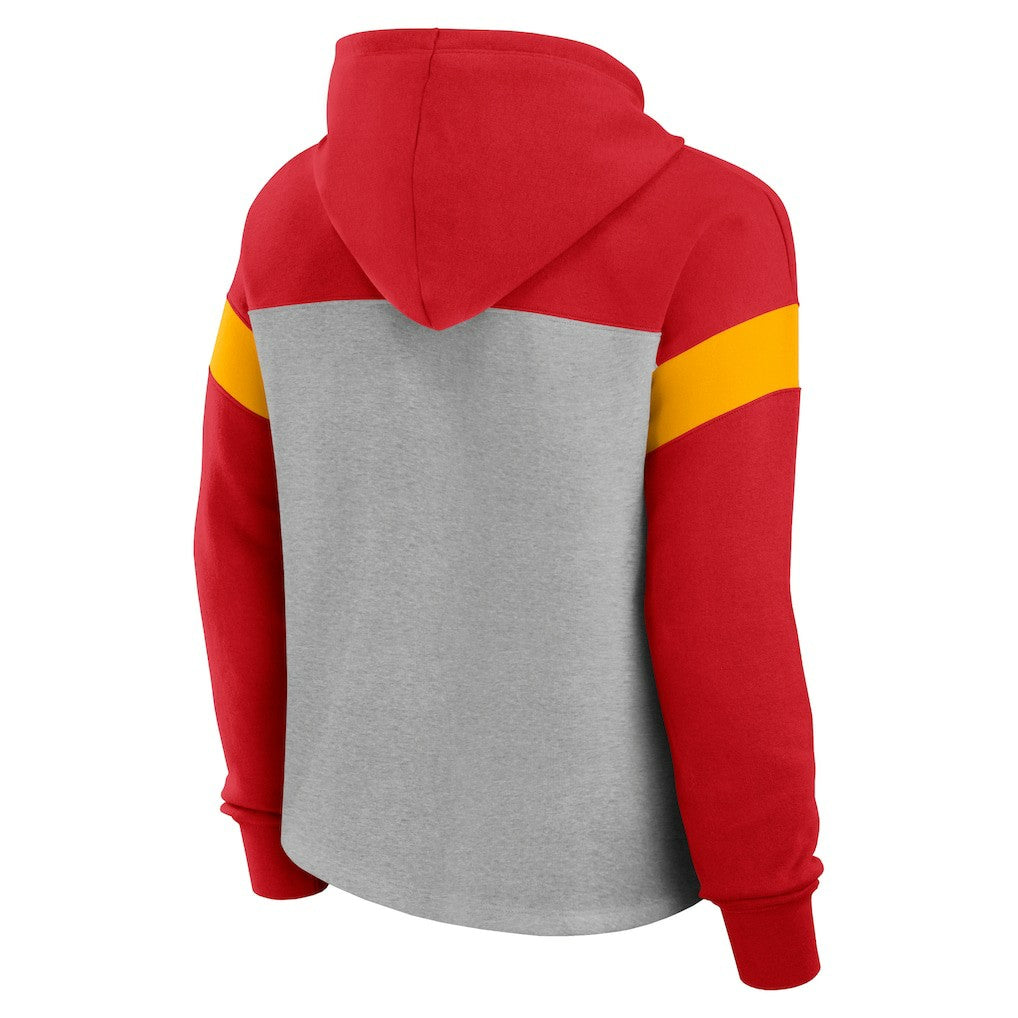 NFL Kansas City Chiefs Women's Bold Play Call Pullover Hoodie