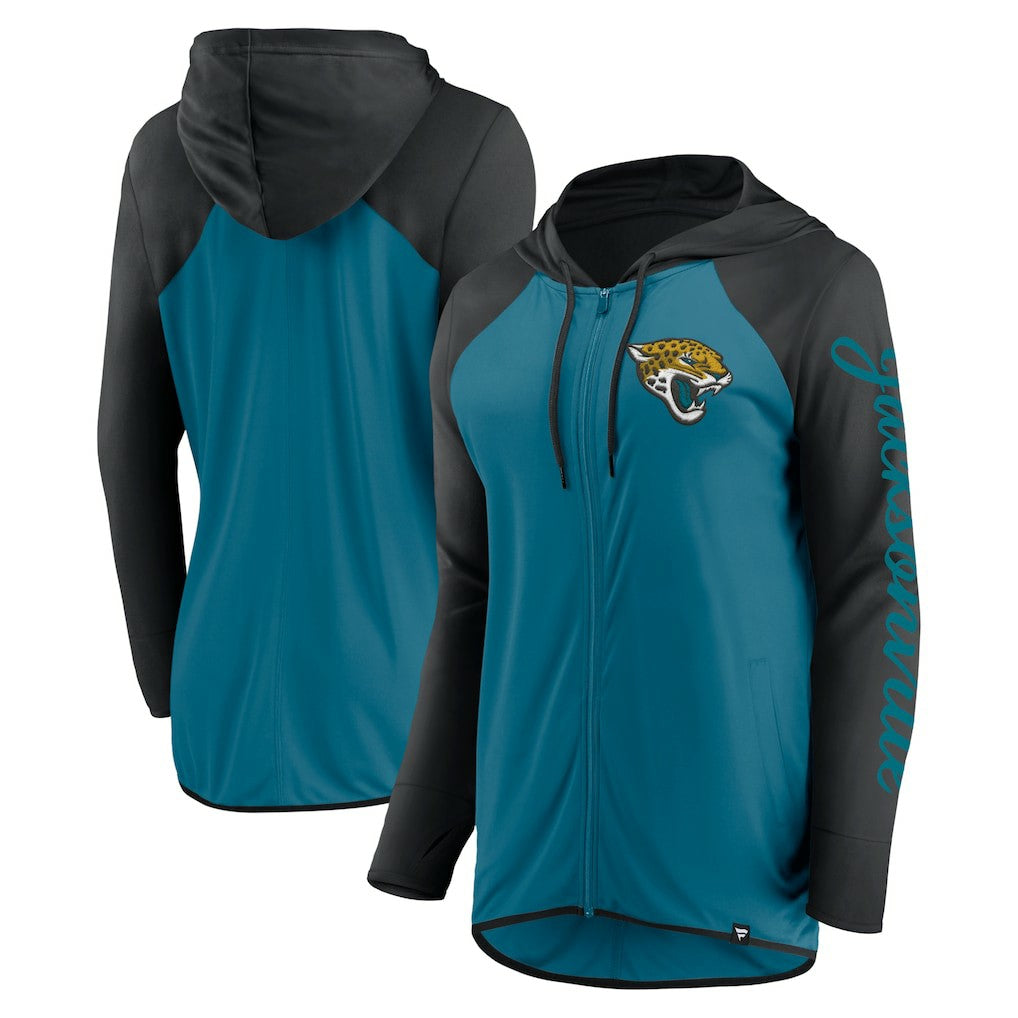 NFL Jacksonville Jaguars Women's Script Full-Zip Hoodie