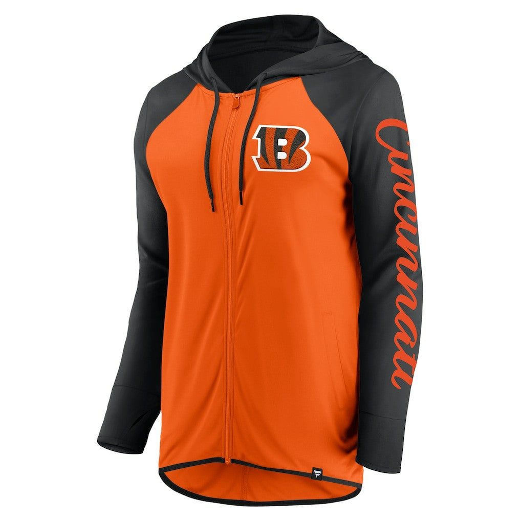 NFL Cincinnati Bengals Women's Script Full-Zip Hoodie