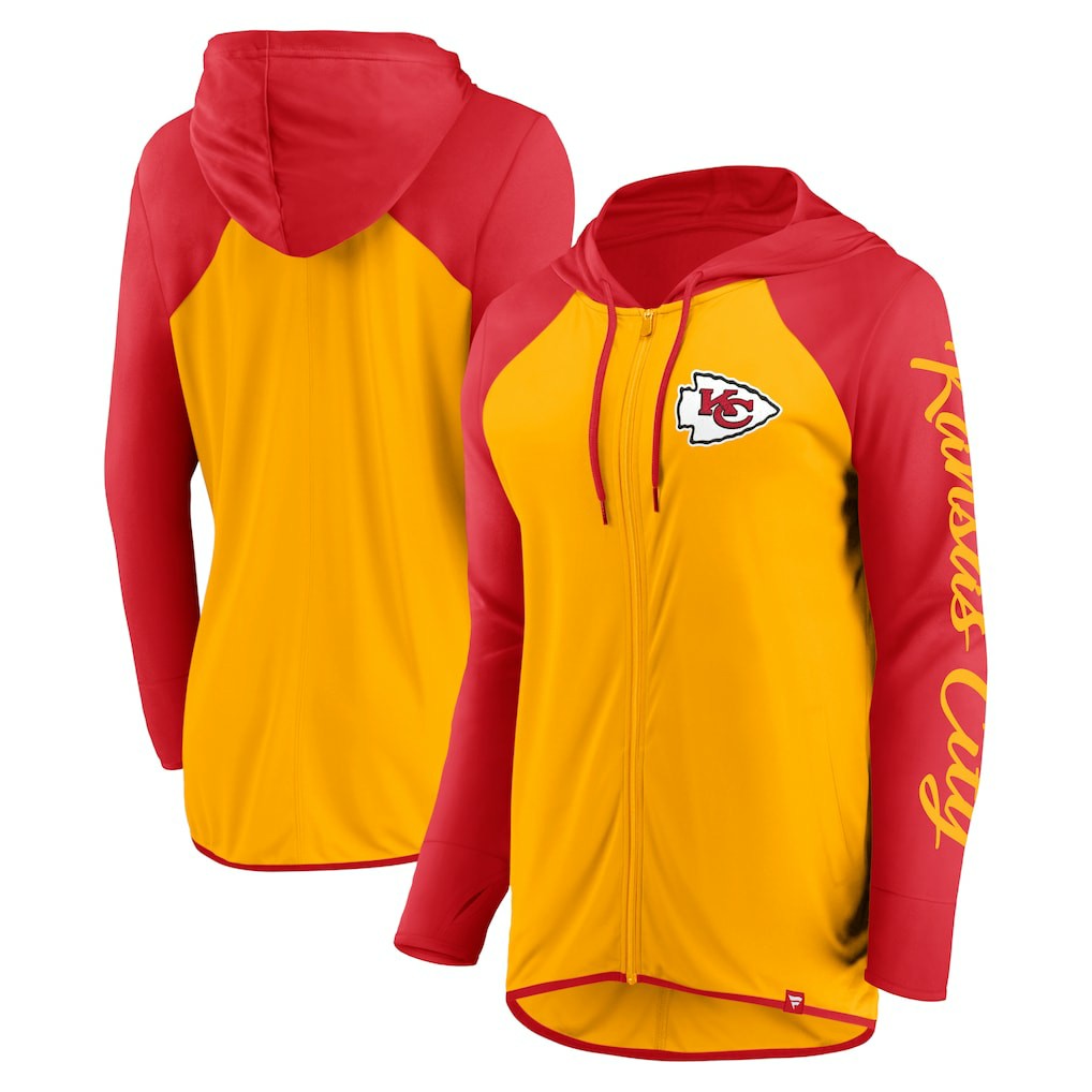 NFL Kansas City Chiefs Women's Script Full-Zip Hoodie