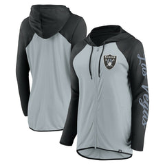 NFL Las Vegas Raiders Women's Script Full-Zip Hoodie