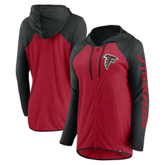 NFL Atlanta Falcons Women's Script Full-Zip Hoodie