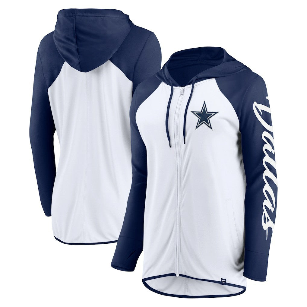 NFL Dallas Cowboys Women's Script Full-Zip Hoodie