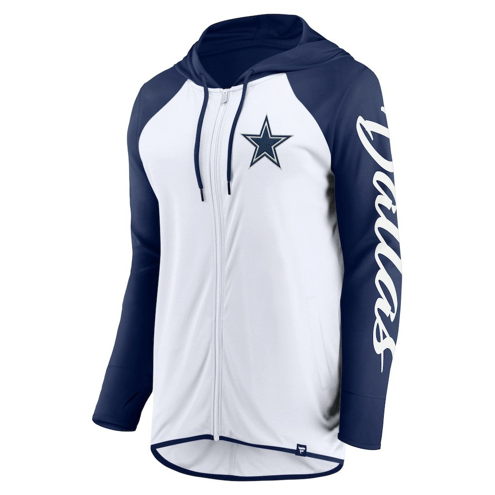 NFL Dallas Cowboys Women's Script Full-Zip Hoodie