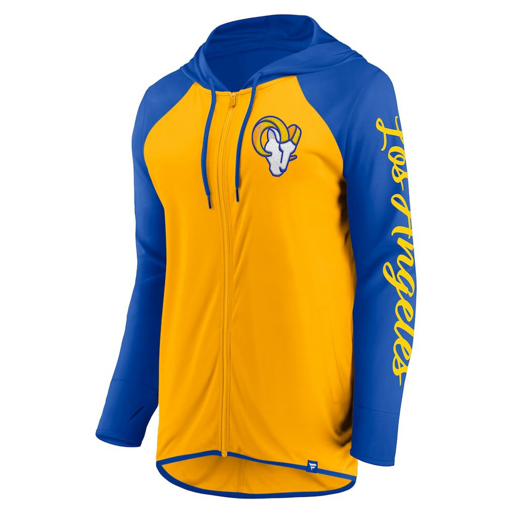 NFL Los Angeles Rams Women's Script Full-Zip Hoodie